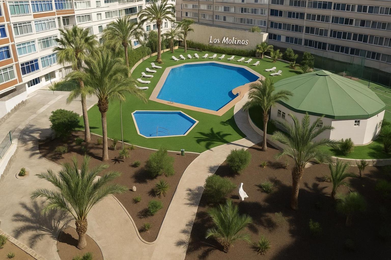 Residence Los Molinos 马斯帕洛马斯 外观 照片